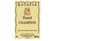 Ratafia de Champagne 